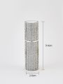 10MLRefillable Mini Bling Crystal Spray Bottle for Travel Perfume and Scent Pump Case. 