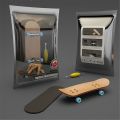 Adult Mini Handskateboard Professional Wooden Finger Skateboard Skate Board Kit Fidget Toy Desktop Sport Game Fingerboard Gift. 