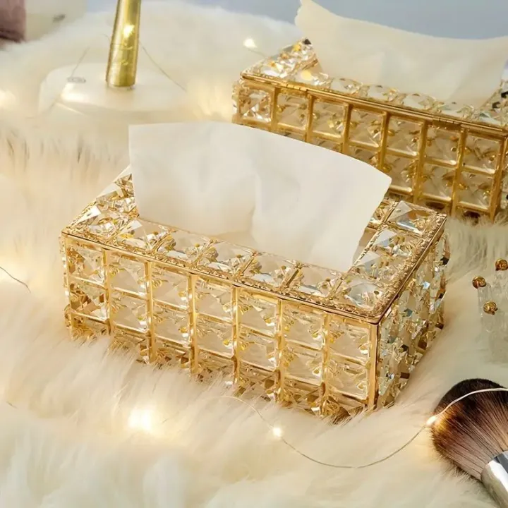 Luxury%20Crystal%20Tissue%20Box%20Holder%20-%20Elegant%20Gold%20&%20Silver,%20Square%20Napkin%20Dispenser%20For%20Living%20Room,%20Bathroom%20Decor%20&%20Gifts%20-%20Image%202