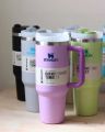 Stanley Tumbler 40 Oz 1200ML Stanley Cup. Stainless Steel Vacuum Insulated Tumbler Mug with Straw... Mix/ Random color. 