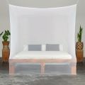 Camping Net White Mesh Portable Square Foldable Mosquito Control Mosquito Net Lightweight Outdoor Camping Tent Sleeping Summer. 