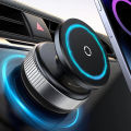 For Magsafe Magnetic Car Phone Holder Stand Suction Cup Magnet Car Mount Support Mobile Bracket For Car Dashboard Smartphone.