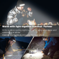 Winter Warm Hat with Light 2 in 1 Outdoor Work Knit Cap with Maintenance Light Cycling headlight.