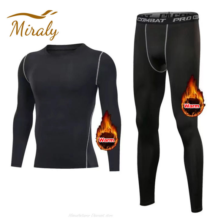 New%20Winter%20Warm%20Men%20Fleece%20Thermal%20Undershirts%20Long%20Johns%20Underwear%20Set%20Compression%20Tights%20Fitness%20Sports%20Tracksuit%20Set%20Shirt%20-%20Image%202