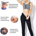 Sauna Pants Fitness Exercise Slimming Leggings Compression Sweat Shorts Workout Waist Trainer Thermo Trimmer for Womens.