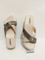 Ladies High Heel Gorgeous Party Use Glassy Look Fashionable Design Soft Sole Korean Heel Shoes - Girls Korean Heel Sandal.