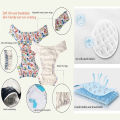 XL/XXL size about button adult cloth diaper button adjustable waist PUL waterproof design better to use with inserts.