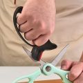 2pcs Multifunctional Garden Sharpener - Handheld Steel Sharpener Suitable for Home Kitchen and Outdoor Use.