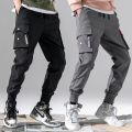 Pants long trousers✨Fashion men pants men cargo pants. 