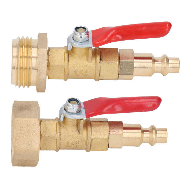 Winterize%20Blowout%20Fitting%20Winterizing%20Quick%20Adapter%201/4in%20Male%20Quick%20Connector%20Antiaging%203/4in%20Male%20GHT%20Thread%20for%20RV%20Yachts%20-%20Image%202
