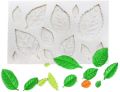 Leaf Mould Silicone Leaf Shaped Mold Fondant Cake 3D Silicone Mold Baking Decorating Tool. 