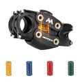 MEROCA Mountain Bike Suspension Stem 7 Degree 90mm Off-Road Touring Cycling Grave Road Bicycle Shock Absorbing Riser Four Links. 