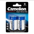 Camelion Super Heavy Duty D-Size Battery x 2 Cell Blister Pack. 