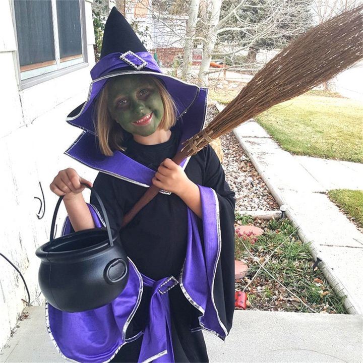 Candy%20Cauldron%20Halloween%20Bucket%20Witch%20Basket%20Plastic%20Treat%20Black%20Pot%20Bowl%20Kettle%20Trick%20Pumpkin%20Holder%20Or%20Goodie%20Photo%20Costume%20-%20Image%206