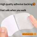 2Pcs/4Pcs Silicone Adhesive Non-slip Shoe Pads Shoes Backs Heel Sticker Heel Protector Adjust Size Pain Relief Foot Care Inserts freshfeet. 