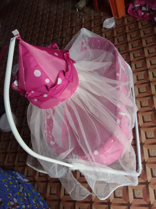 Baby%20Swing%20Cot%20Cradle%20Dual%20Stands%20Support%20along%20with%20Mosquito%20Net%20-%20Image%205