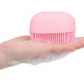 Silicone Bath Body Brush, Exfoliating Body Scrub Brush with Soap Dispenser, Ultra Soft Bath Sponge Shower Brush and Body Massager, Baby Shower Brush, Shampoo and Gel Dispenser. 