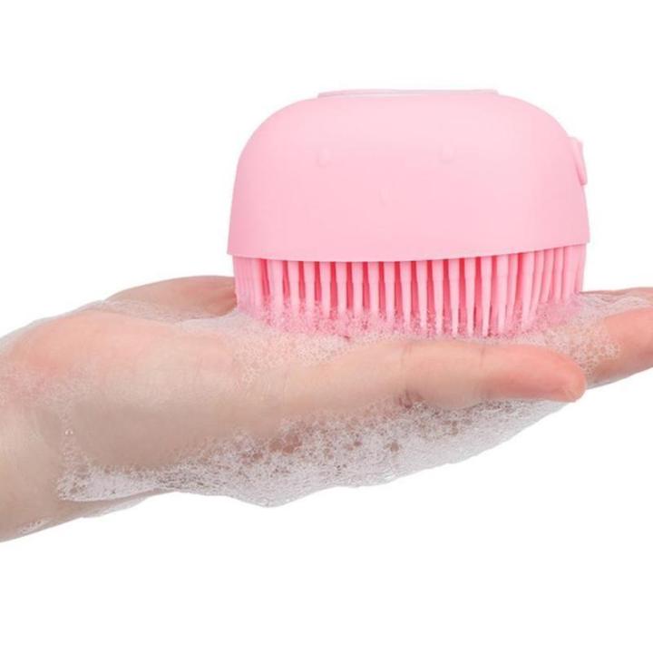 Silicone%20Bath%20Body%20Brush,%20Exfoliating%20Body%20Scrub%20Brush%20with%20Soap%20Dispenser,%20Ultra%20Soft%20Bath%20Sponge%20Shower%20Brush%20and%20Body%20Massager,%20Baby%20Shower%20Brush,%20Shampoo%20and%20Gel%20Dispenser%20-%20Image%208