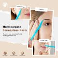 10/40Pcs Eyebrow Trimmer Face Blade Shaver Portable Eye Brow Epilation Hair Removal Safety Eyebrow Cutting Woman Makeup Tools.