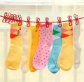 Clothes Drying Rack Portable Windproof Drying Clothes Hanger Clothes Line Drying Rack 1.8M Clothes Line Travel Retractable Rope Laundry Rack. 