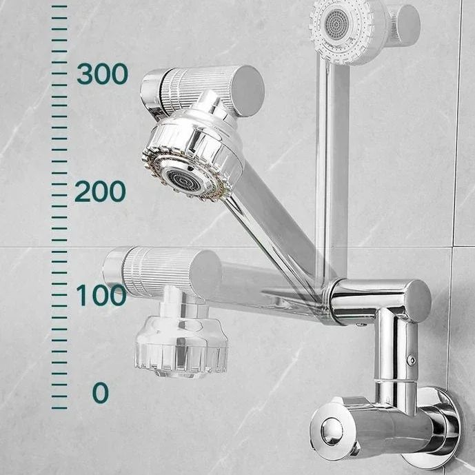 360%C2%B0%20Rotation%20Chrome%20Kitchen%20Faucet%20Sink%20Basin%20Wall%20Mounted%20Single%20Cold%20Water%20Tap%20Bathroom%20Faucet%20Single%20Hole%20Kitchen%20Faucets%20-%20Image%204