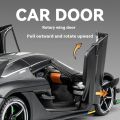 Simulation 1:24 Jesko Car Model Alloy Car Model Sports Car Children's Toy Car Collection Ornaments Boy Birthday .