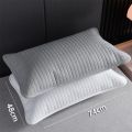 Comfortable Cotton clip Pillow Cover Isolation layer Anti Mite Pillow core protection Head oil Waterproof Pillowcase.