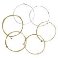IRIN A600 Acoustic Folk Guitar Strings Replacement Parts Silver-Plated Copper Alloy Wound Strings Musical Instrument Accessories. 