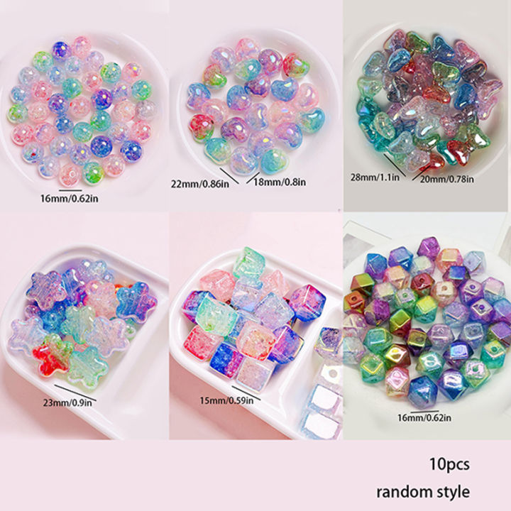 Multi-style%20Crack%20Star%20Love%20Bow%20Square%20with%20Holes%20UV%20Plated%20Two-color%20Beaded%20DIY%20Parts%20Pen%20Loose%20Bead%20Accessories%20Material%20-%20Image%206