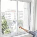 1/2/3/4Packs Anti Fly Mosquito Net DIY Self-Adhesive Fly Mosquito Window Net Mesh Mosquito Insect Bug Net Curtains for Windows.