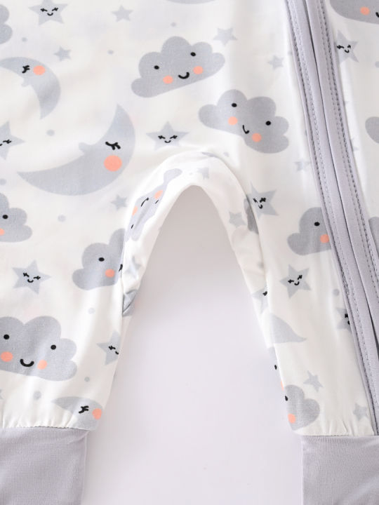 Newborn%20Baby%20Bodysuit%20with%20Zipper%20%20for%20All%20Seasons%20Boys%20%20Long%20Sleeve%20Romper%20Clothes%20Girls%20Round%20Neck%20Bodysuit%200-1-3-6M%20-%20Image%204