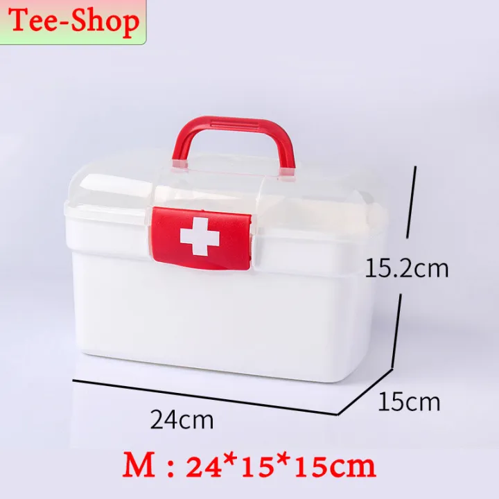 Nurse's%20Box,%20Multi-Purpose%20Box%20Common%20Household%20Medicine%20Box,%20Medicine%20Storage%20Box,%20First%20Aid%20Box%20Easy%20to%20Store%20and%20Organize,%20Clear,%20Two-Layered.%20-%20Image%207