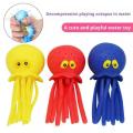 Water Play Octopus Creative Bathing Water Play Toy Water-absorbing Octopus Relieve Stress Sprays Water Children's Bathing Toys.
