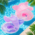 1PC Canopy Pool Float Ring, Inflatable Swim Tube, Swimming Accessories, For Summer Water Sports, Swim Ring, Pool Float Gear.