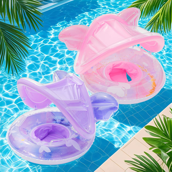 1PC%20Canopy%20Pool%20Float%20Ring,%20Inflatable%20Swim%20Tube,%20Swimming%20Accessories,%20For%20Summer%20Water%20Sports,%20Swim%20Ring,%20Pool%20Float%20Gear%20-%20Image%205