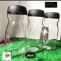 3 Pis Glass Built Coffee Jar 500ml (কফির কাচের জার). 