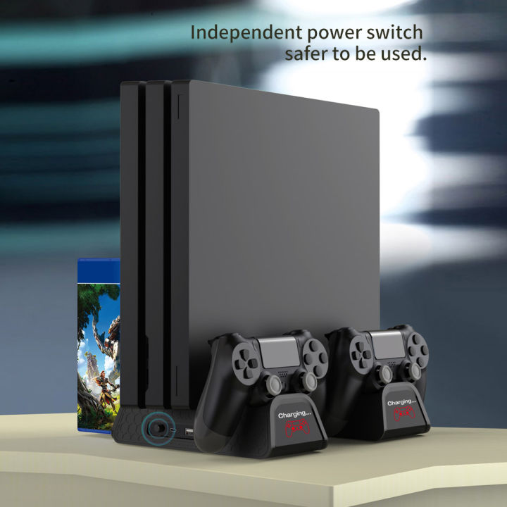 PS4%20Stand%20with%20Cooling%20Fan%20for%20PS4/PS4%20Slim/PS4%20Pro,%20for%20Playstation%204%20Cooling%20Station%20with%20PS4%20Controller%20Charger%20and%2012%20Game%20-%20Image%206