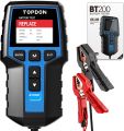 Car Battery Tester 24V 12V Load Tester, TOPDON BT200 100-2000CCA Automotive Alternator Tester Digital Auto Battery Analyzer Charging Cranking System Tester for Car Truck Motorcycle ATV SUV Boat Yacht. 