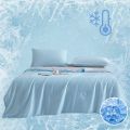 High Quality Cooling Blankets Smooth Air Condition Comforter Lightweight Summer Quilt with Double Side Cold  Cooling Fabric. 
