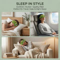3D Frog Sleeping Mask Natural Eye Mask for Sleep Creative Super Soft Funny Eye Cover Portable Blindfold Travel Office. 
