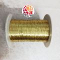 Jori thread one roll 120 no. golden colour for dress making accessories hand make items.. 
