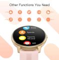 AGPTEK Smart Watch For Android and iOS Phones IP68 Waterproof Activity Tracker with Full Touch Color Screen Heart Rate Monitor Sleep Monitor - Pink By Alkaram Communication. 