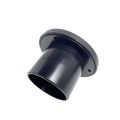 60mm / 75mm / 90mm Diesel Heater Duct Ducting Air Vent Outlet Flat Round Rotatable Connector Black For Car Truck VAN Camper.