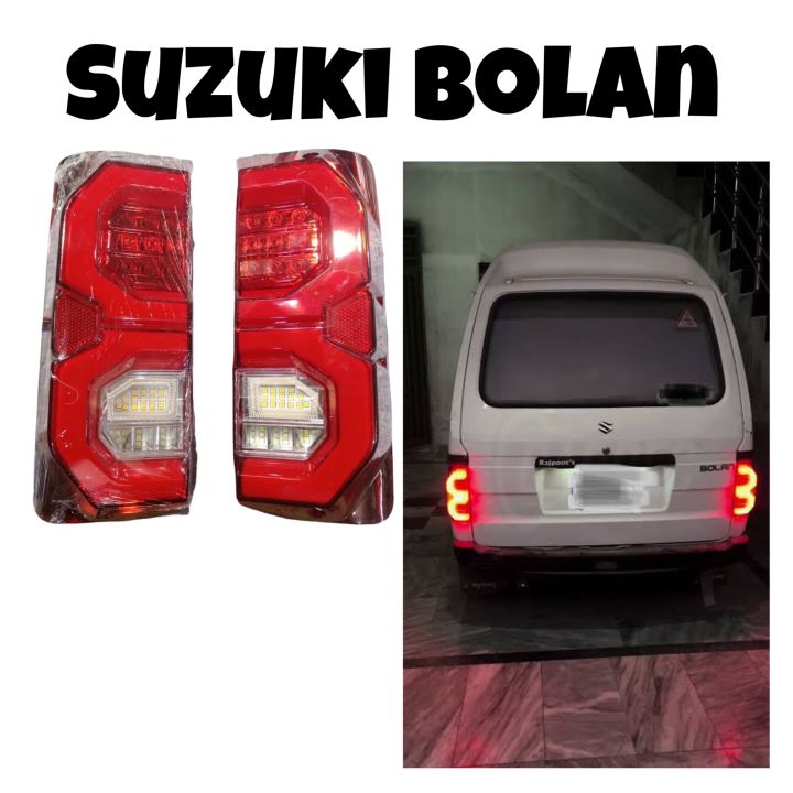 Suzuki Bolan Custom Revo Style Tail Lights
