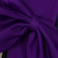 Elegant Party Dresses for Woman 2024 New V Neck Short Sleeve Big Bow Decorate Sheath Side Split Ankle Length Luxury Party Dress. 