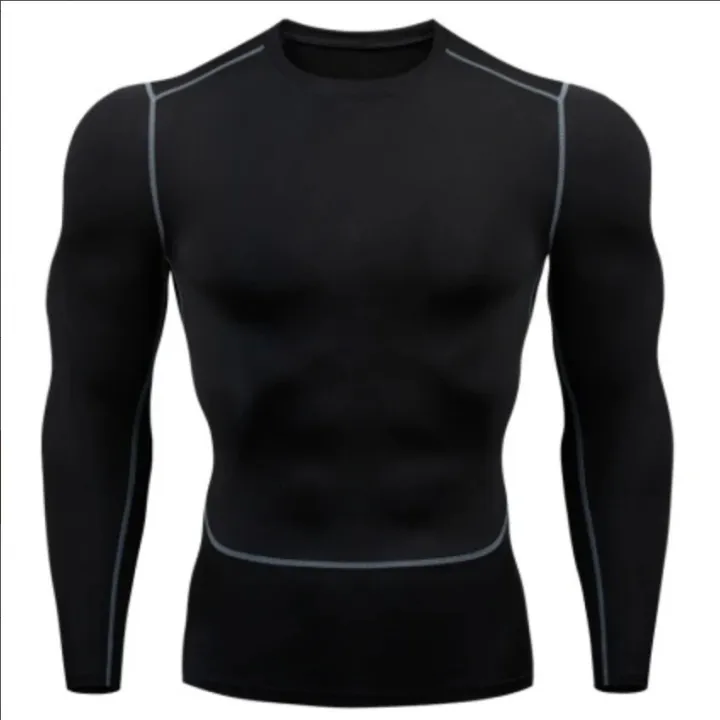 Men's%20Sports%20Training%20Suit%20Gym%20Basketball%20Equipment%20Training%20Tight%20Quick%20Dry%20Outdoor%20Morning%20Running%20Fitness%20Suit%20-%20Image%207
