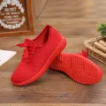 Women's Vulcanize Shoes 2024 Sneakers Solid Black Red Shoes Gym Fitness Trainers Walking Sport Shoes Female Zapatos Mujer. 