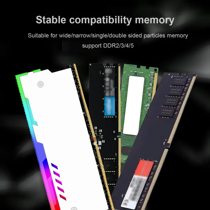TUMMASTER%20PC%20ARGB%20RAM%20Memory%20Heatsink%20Cooler%20with%20Thermal%20Conductive%20Pad%20for%20Desktop%20Computer%20Memory%20DDR2/DDR3/DDR4/DDR5%20-%20Image%202