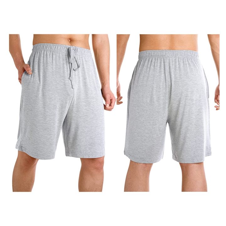 Men's%20No%20Pocket%20Summer%20Sleeping%20Shorts/%201%20Piece/%20Premium%20Cotton%20Half%20Pant%20For%20Teens%20-%20Image%203