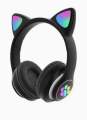 STN-28 Cat Wireless Headphones Bluetooth Over-Ear Headset with Cute Cat Ears. 